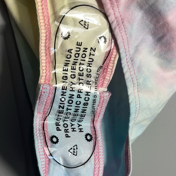 NWT Wild Honey Rhinestone Tie Dye Bodysuit - Picture 5 of 5